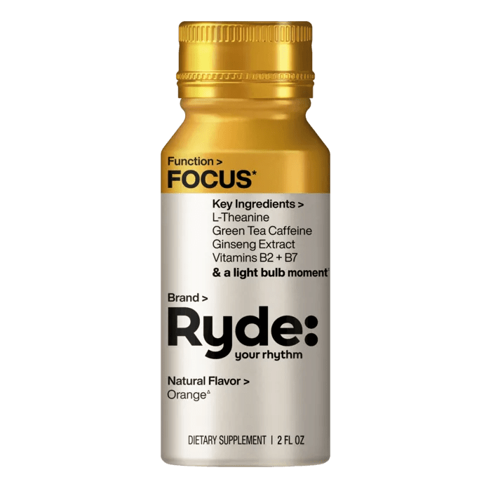 Focus Ryde shot bottle