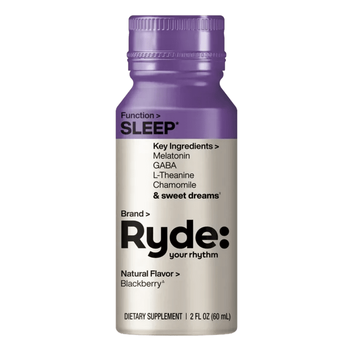 Sleep Ryde shot bottle