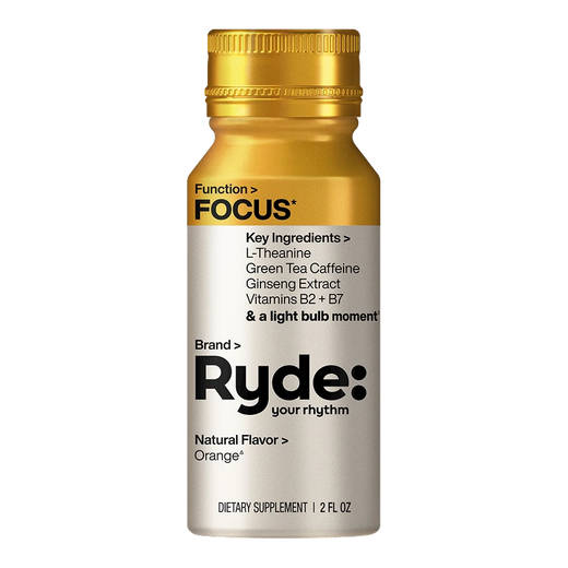 FOCUS wellness shot bottle