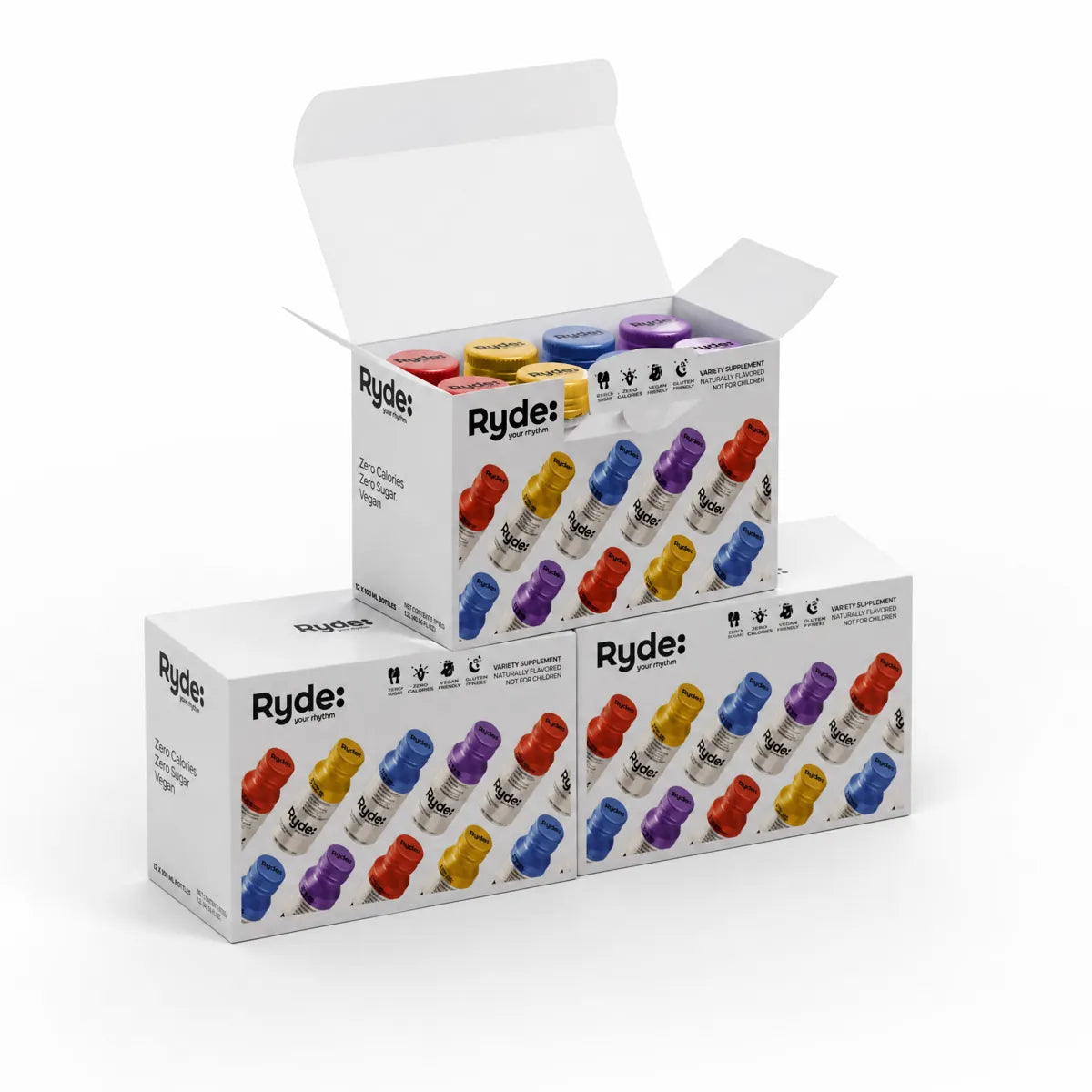 Three 8-shot Ryde packs