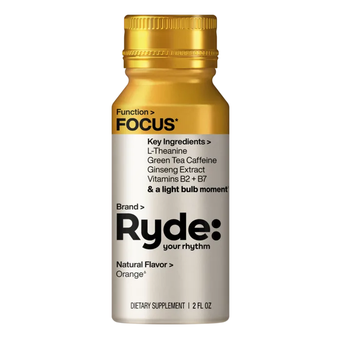 Focus Ryde shot bottle