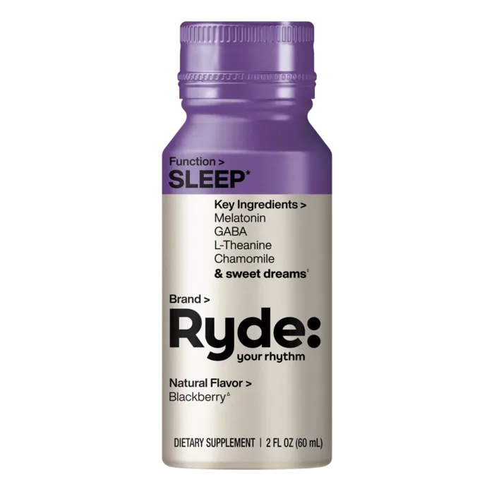 Sleep Ryde shot bottle